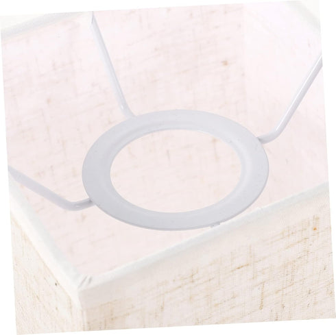 Natural Linen Drum Lampshade for Versatile Lighting Options - Easy Assembly