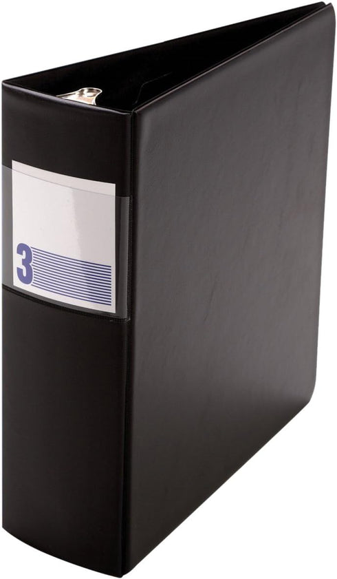 Davis Group Heavy Duty Roundback Round Ring Binder, Black (9333-01) by QuickFit