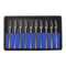 Airgoesin 10pcs HP Cutting Burs Drill Polisher, Tungsten Carbide, 2.35mm Shaft for Plaster Alloy Acrylic Cleaning