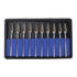 Airgoesin 10pcs HP Cutting Burs Drill Polisher, Tungsten Carbide, 2.35mm Shaft for Plaster Alloy Acrylic Cleaning