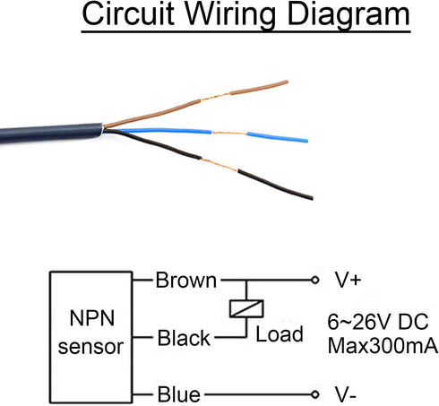 E3Z-R61 Photoelectric Beam Sensor, Indoor Wall Mounted NPN (NO or NC Switchable) with 6.5ft Cable