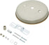 Aspen Creative 21528-51 Ceiling Canopy Kit with Warm Brass Trim for Chandelier and Pendant