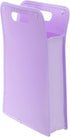 PATIKIL Expanding File Folder, A4 Size Plastic Accordion Files Organizer with Snap Button for Office Business, Purple