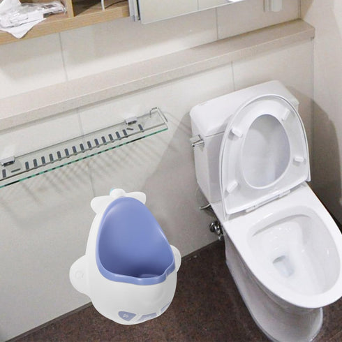 MERRYHAPY Boys Urinal Wall Mounted Potty Training Urinal for Toddlers Kids Standing with Moderate Capacity Easy