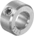 HARFINGTON 5/16" Bore Shaft Collar, 304 Stainless Steel Set Screw, 5/8" OD, 5/16" Width for Wheel Barrow Axle, Gearbox