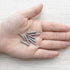 100 Pieces 3 mm x 18 mm Dowel Pin, Stainless Steel Shelf Support Pin, Metal Fasten Elements by Yesallwas