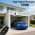 Feloako 110V/120V 100-240V 30A Door-328ft Waterproof Remote Control Switch, AC Relay Wireless Remote Switch Kit
