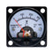 Baomain Analog Dial Panel Meter Voltmeter Gauge SO-45 Round Black AC 0-300V