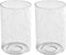 MISUOVERRE Seeded Glass Shade, 2 pack, Bubble Seeded Glass Lamp Shade Replacement for