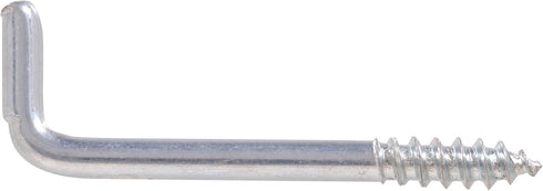 Hillman Hardware Essentials 320495 Square Bend Hook, 0.106" x 1-3/8", Zinc-Plated, 100 Pack