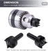Wood Lathe Turning Spur Cup Center & Thimble Drill Bit Live Center for Woodworking Mini Lathe