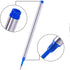 DunBong 5 Pack Spiral Refill, Replaceable Gel Ink Rollerball Refills, 0.5mm Medium Point, Blue
