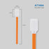4.8" Lab Swabs (100 pcs, Length/Swab Head Width =122 mm/12 mm, Flat Rectangular) Knitted Polyester Lint Free Swabs General Purpose Cleanroom Swab Sticks (A7166A)