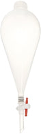 United Scientific 81203 Polypropylene Separatory Funnels, 500ml Capacity