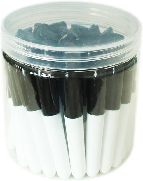 SKKSTATIONERY 36 Pcs Mini Dry Erase Markers, Whiteboard Marker Pens, 3.5'', Black