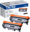 TN760 Toner for Brother Printer 2 Pack Replacement for TN760 TN-760 TN730 Black for HL-L2350DW MFC-L2690DW Printer