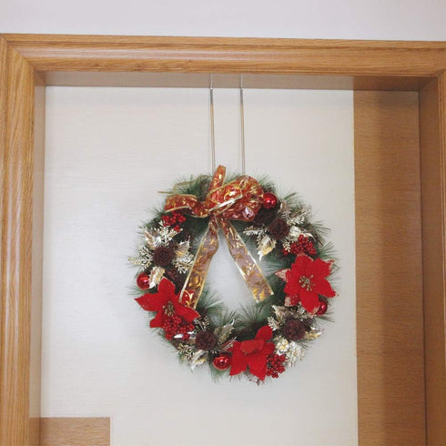 Over The Door Hook, 11.8 inch Heavy Duty Door Hanger for Home, Kitchen, Office