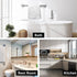 Holder(13.18inch-24inch) Accessories(1Pack,Silver) MGahyi Towel Racks for Bathroom-Adjustable Towel Sturdy