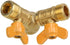 SHANOER Solid Brass Y Ball Valve, Comfort Grip for Oil and Gas Hoses Connector