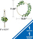 Schoolgirl Style Simply Boho Bulletin Board Set, Motivational Banners, Wreath, Word Accents, Plants, 26 pc