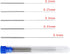3 Set 3D Printer Nozzle Cleaning Kit, Stainless Steel Nozzles Cleaner Needles for 3D Printers Accessories