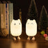 ZGHD 0.5W LED Kids Night Light Portable Pet Pig Night Light for Babies, Rechargeable Color Changing Cute Lamp Animal
