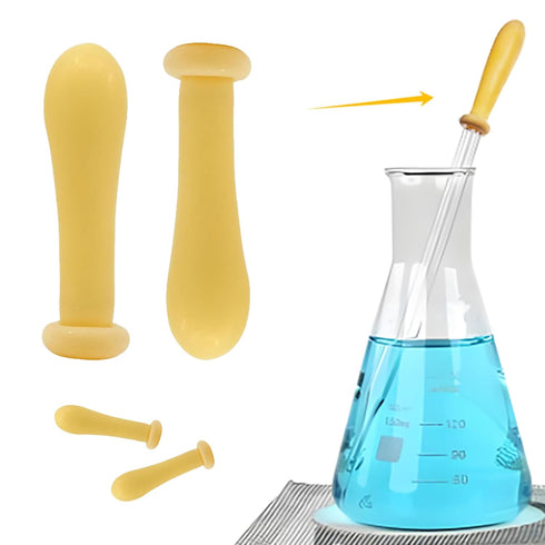 Latex Dropper Bulbs for Labs Pipet - 2ml, Pack of 100