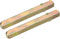 uxcell 2Pcs Door Knob Spindle, 80mm Long Replacement Parts for 14mm Thick Doors, Gold
