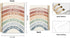 I am Kind Smart Brave Positive Boho Rainbow Lined Hardcover Spiral Notebook Journal, College Ruled, 5.5×8.3 Inch,