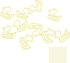 Duck Paper Clips 100pcs, Cute Yellow Duckling Design for Organizing Office School Paper Files