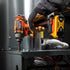 Klein Tools 32931 3-in-1 Impact Socket Set: Flip Socket with 2 SAE Hex Driver Sizes and 1/4-Inch Bit Holding Feature.