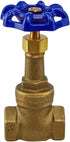 Midline Valve I44U256 Long Bonnet Gate Valve with Wheel Handle, Heavy Duty, Lead-Free, 3/4 in. FIP