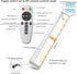 4 Pack, Dimmable Closet 3 LDOPTO Motion Sensor Under Cabinet Lights with Remote Battery Operated Lighting, LED Night