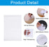 PATIKIL 6x8.6" Clear Packing List Envelope, 200 Pack Plastic Waterproof Self-Adhesive Side Loading Mailing Invoice