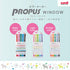 uni Propus 5 Colors Set, Smoke Color Highlighter (Pus-103T 5C3)