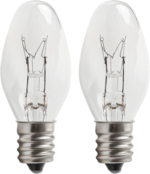 Seentech Ultra Durable 22002263 10W 120V Light Bulb Pack of 2 Replacement for Whirlpool Kenmore KitchenAid