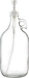 kitchentoolz Half Gallon Glass Laundry Detergent Dispenser with Pump, 64 oz Large