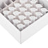uxcell Centrifuge Tube Freezer Storage Box, 36 Places Waterproof Cardboard Holder Rack for 5ml Microcentrifuge Tubes