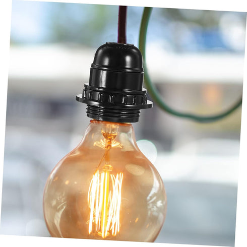 E27 Holibanna Socket Replacement DIY Retrofitting Kit Light Socket Outlet for Pendant Lights Wall Sconces Ceiling