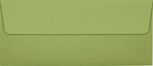 LUXPaper #10 Business Envelopes | Avocado Green | Peel & Press | 4 1/8" x 9 1/2" | 70lb. Text | 50 Qty