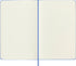 Moleskine Classic Notebook, Hard Cover, Large (5" x 8.25"), Plain/Blank, Hydrangea Blue, 240 Pages