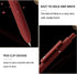 Gel Pens, 10 Pcs 0.5mm Black Ink Fine Point Smooth Writing with Silicone Grip, High-End Series for Journaling