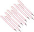 RIANCY Pink Pens, Black Ink Retractable Gel Pens, 0.6mm Smooth Writing, Cute Journaling Pens for Men Women Students