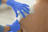 Cranberry Bio Nitrile Exam Gloves, Pack of 300, X-Large, Blue, Biodegradable, 2.2 Mil