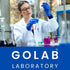 GOLAB 76x26mm 2 Laboratory Microscope Slide Combo Kit Glass Slides, Types Cover Glass, PP Dropper & Cotton Stick