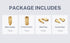 Air Hose Fittings Quick Connect Brass Air Coupler and Plug Kit, Industrial Type D, 1/4-Inch NPT Fittings