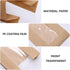 VANZACK Packaging 25pcs Bread Bags with Front Window Long Kraft Paper Bags Food Storage for Bakery and Cooking Natural