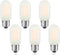 T45 Frosted LED Light Bulb, 40 Watt Equivalent, 2700K Warm White, 4W Tubular T14 E26 Dimmable Bulbs for Ceiling