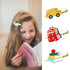 Back to School Hair Clips, Cute Schoolbag Book Hair Clips, Fun Hair Accessories for Teacher Students