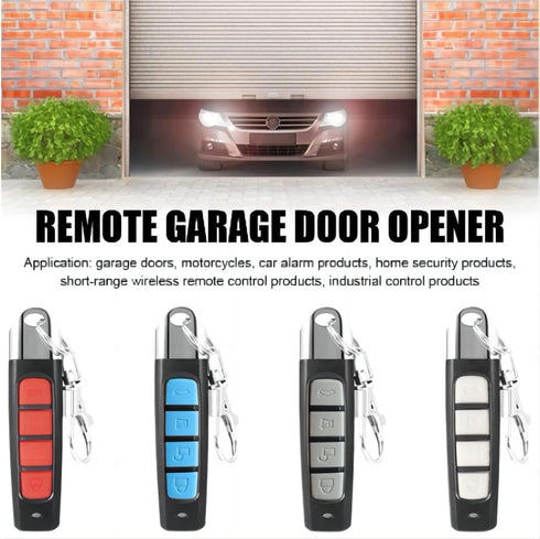 Gantch Set 5, Universal Cloning Remote Control Keychains, of Replacement for Garage Door, Electronic Gate, Vehicle